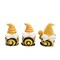 3 Pieces Bumble Bee Spring Gnome Decorations Honey Bee Gnomes Ornaments World Bee Day Decorations Gifts Fall Thanksgiving Gnomes Figurines Honey Bee Birthday Party Decor